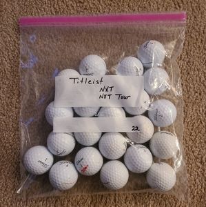 22 Titleist NXT and NXT Tour Golf Balls